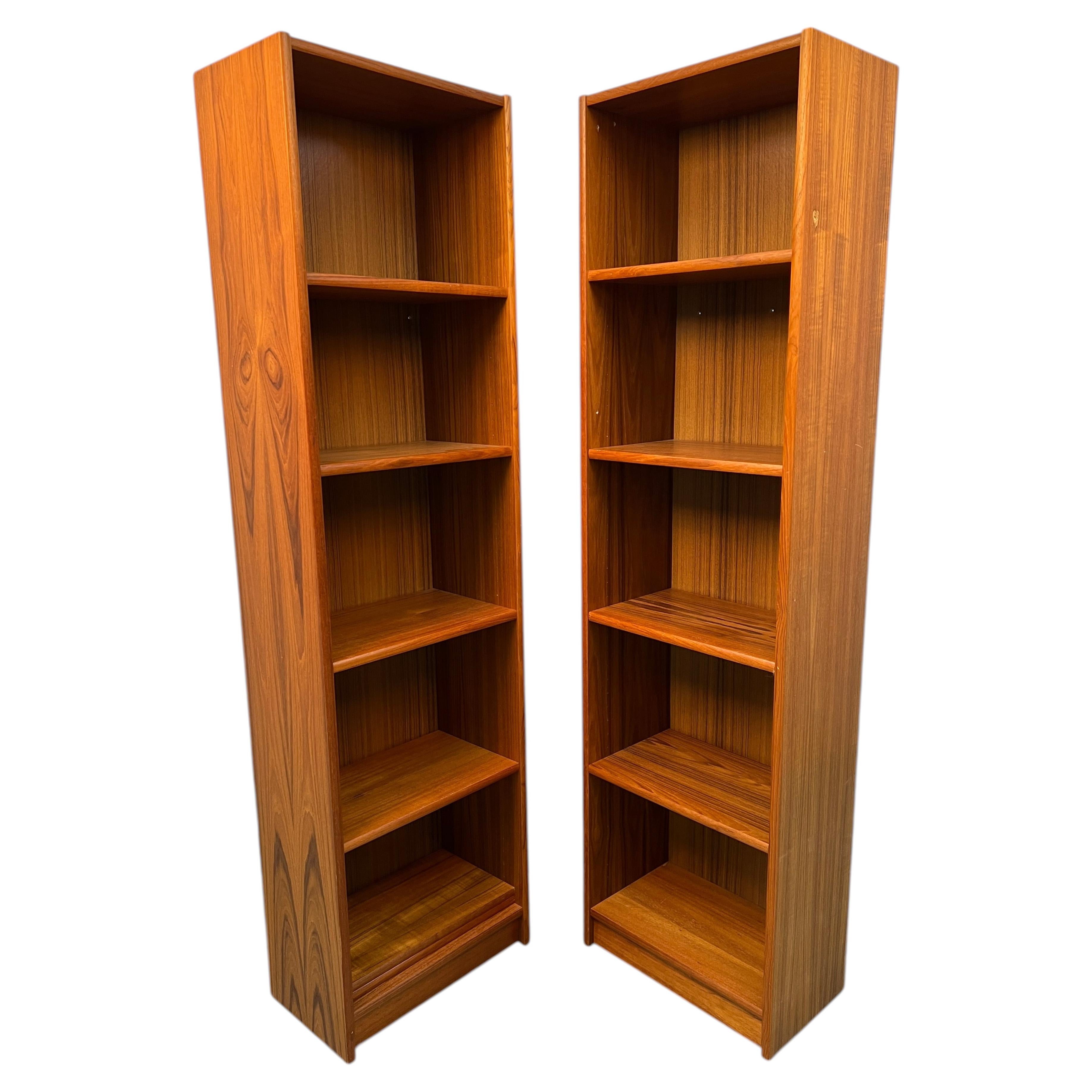 Mid-Century Danish Modern Teak Bookcases