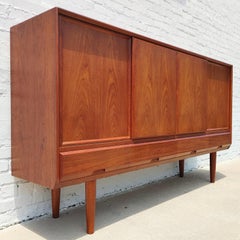 Mid Century Danish Modern Teak Cabinet