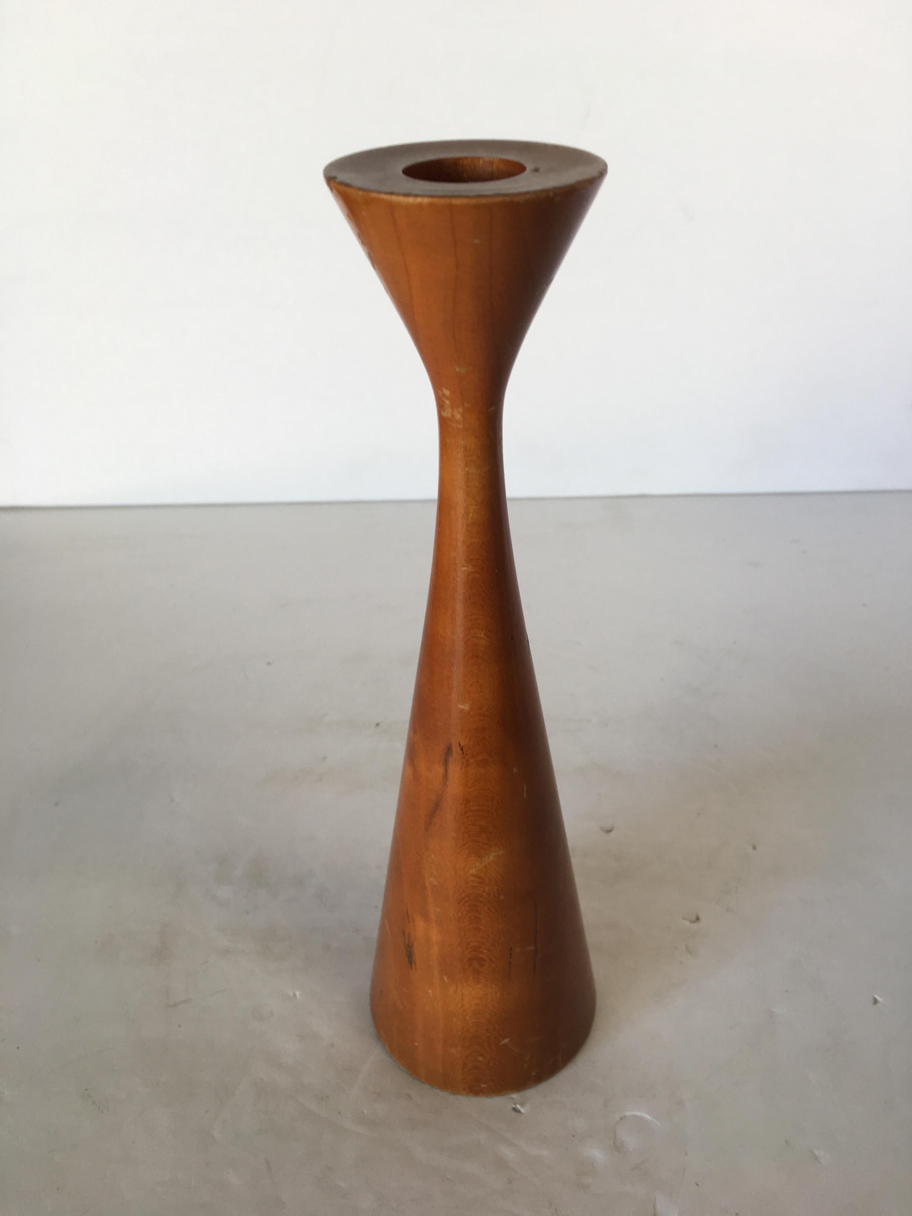 mid century candle holder