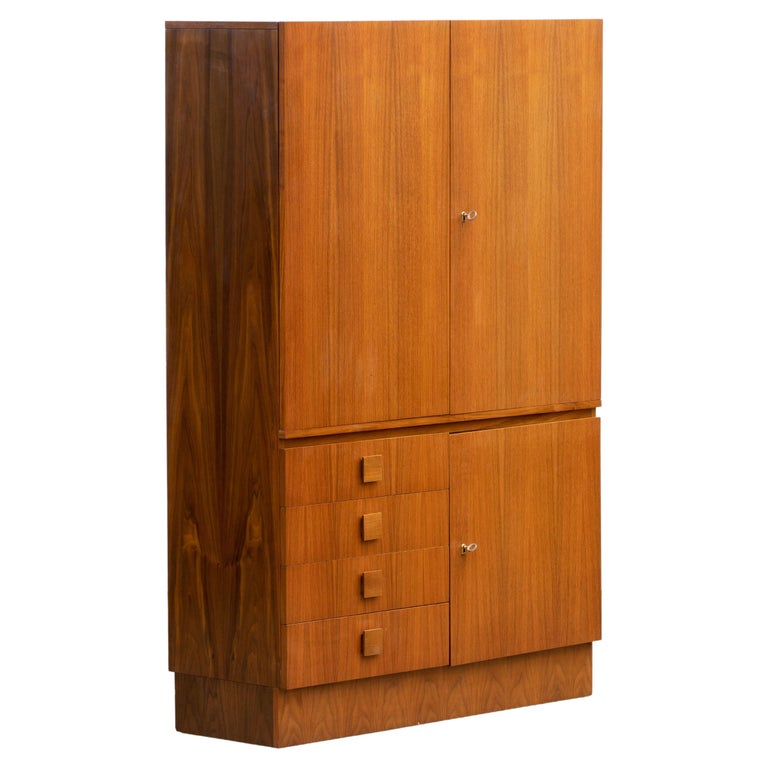 Mid Century Danish Modern Teak Chifferobe Wardrobe Armoire at 1stDibs — free download