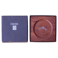 Dänisches modernes Untersetzer-Set aus Teakholz von Jens H. Quistgaard für Dansk, Mitte des Jahrhunderts