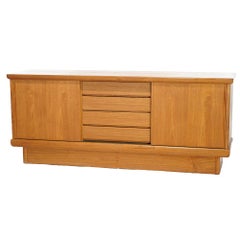 Mid-Century Danish Modern Teak Credenza Cabinet by Nordic of Ontario, 20th C