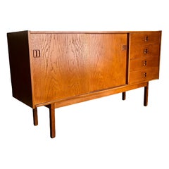 Mid-Century Danish Modern Teak Credenza