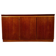 Mid Century Danish Modern Teak Credenza