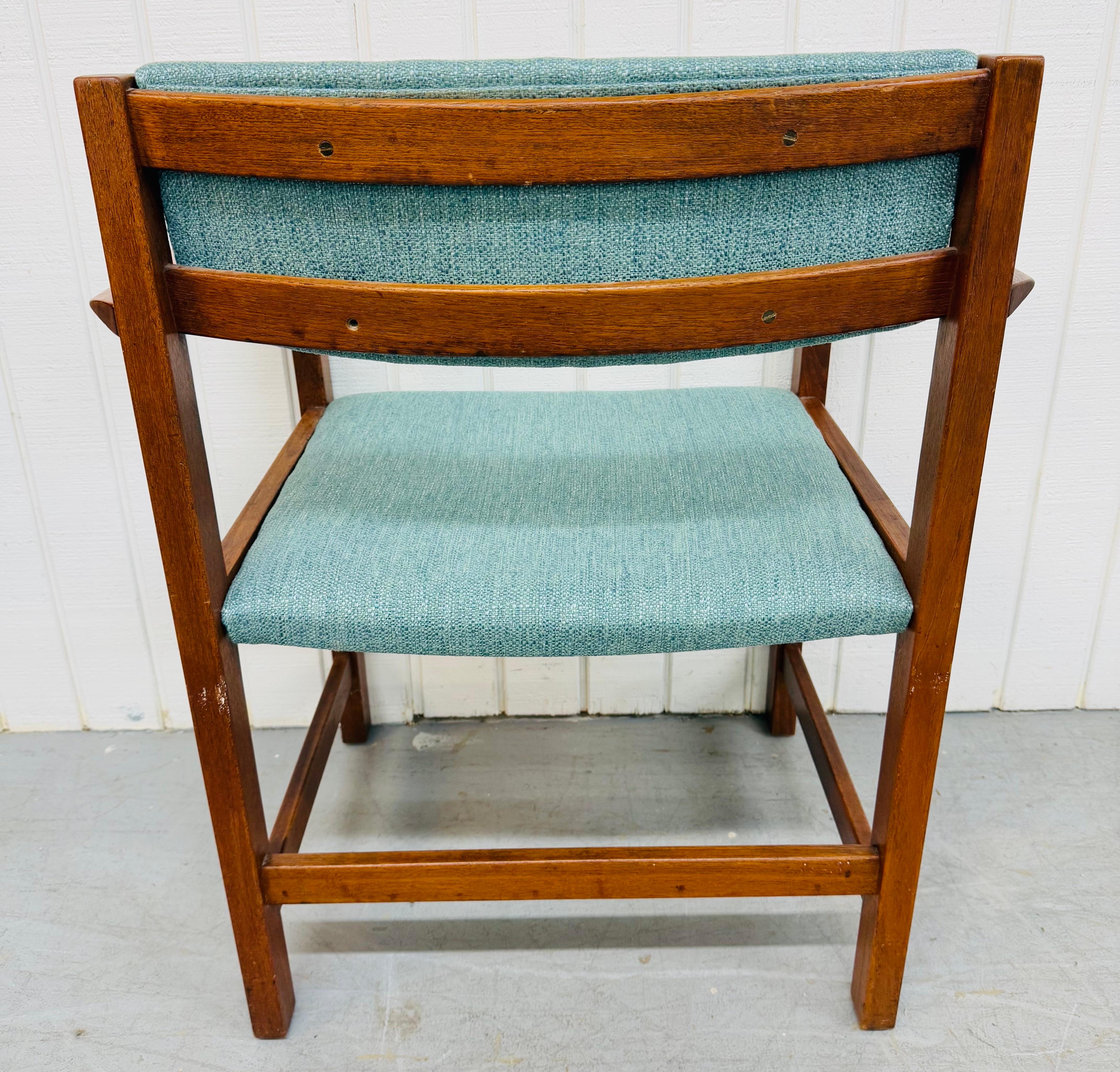 Sedie da pranzo in teak moderne danesi del metà del secolo - Set di 6 in vendita 4