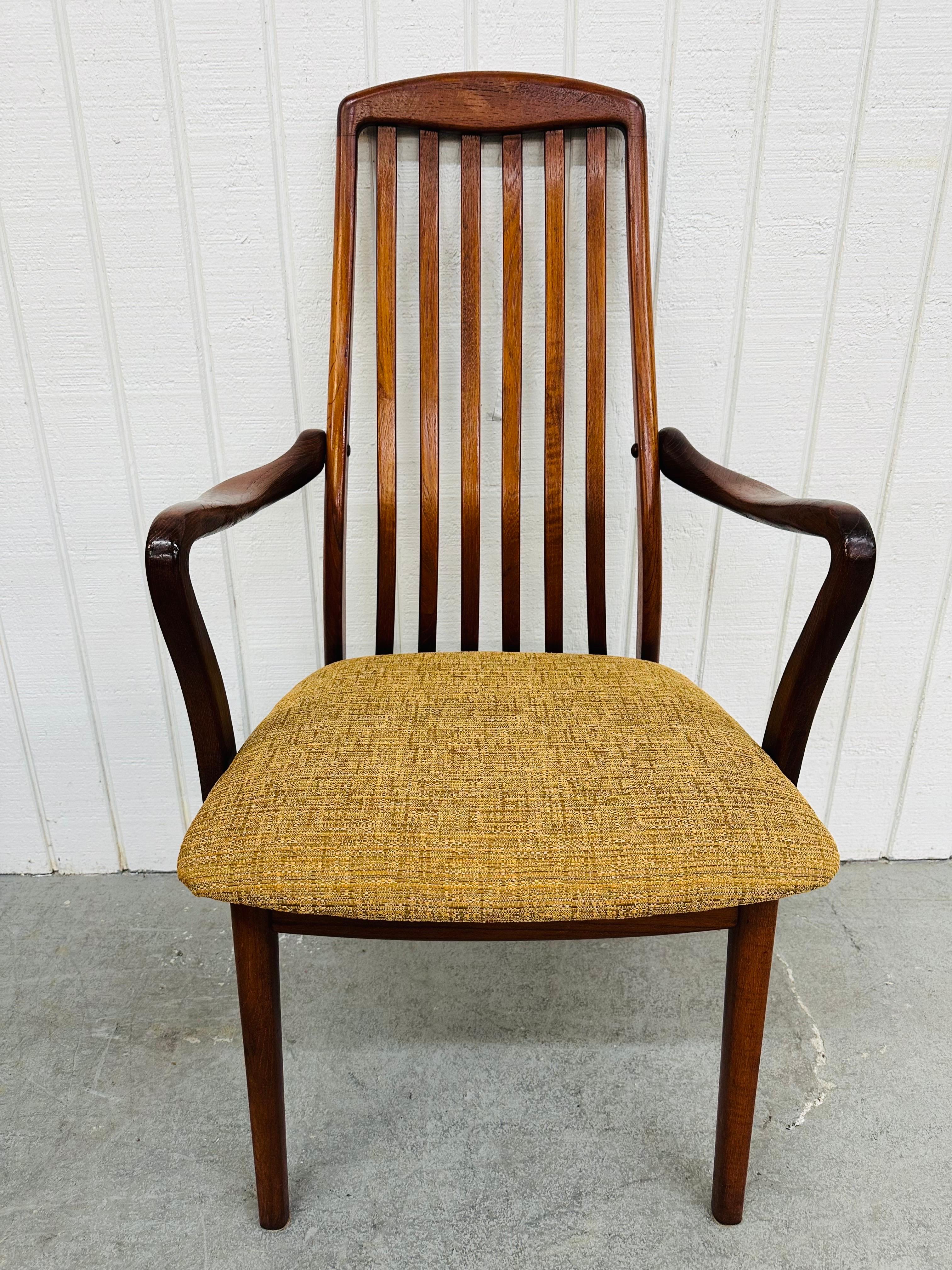 Mid-Century Modern Mid-Century Danish Modern Teak Dining Chairs - Set of 8