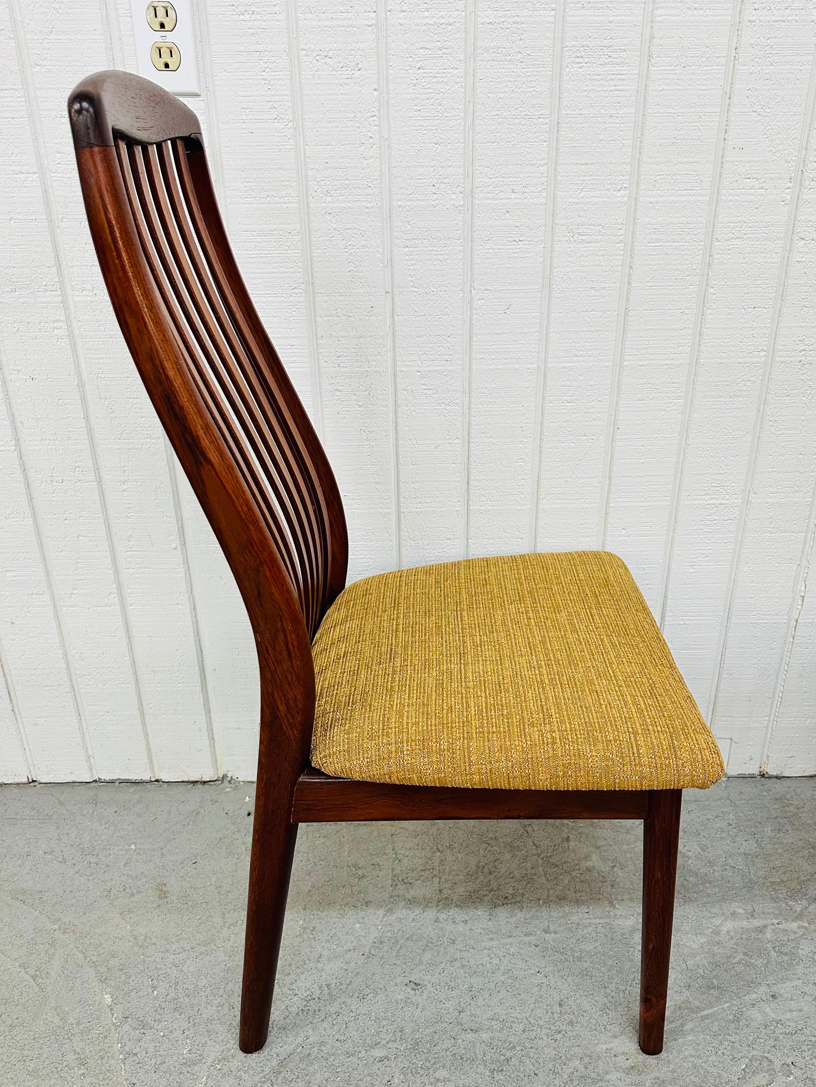 Mid-Century Danish Modern Teak Dining Chairs - Set of 8 1
