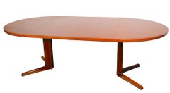 Mid Century Danish Modern Teak Dining Table by Gudme Mobelfabrik
