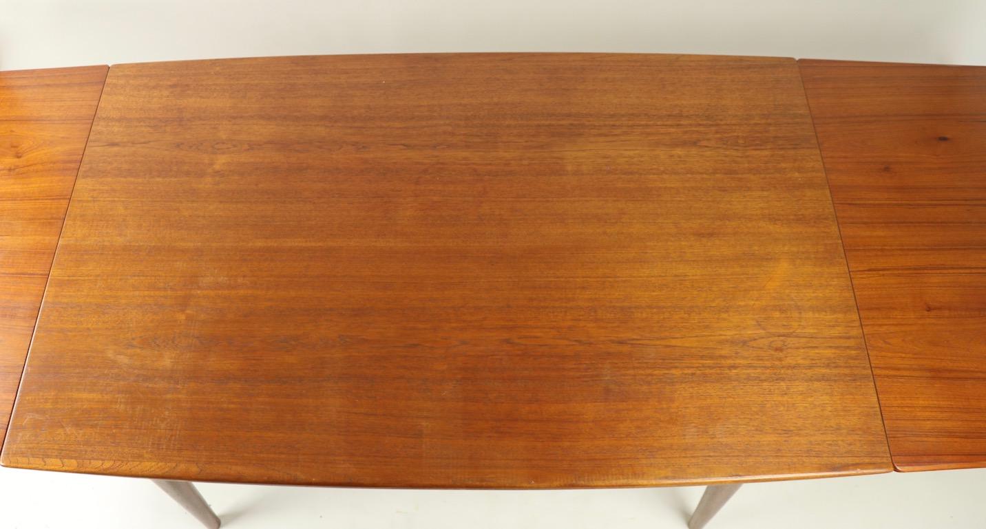 danish modern dining table