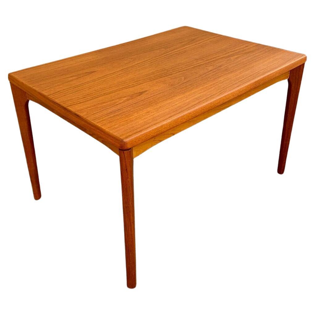 Mid Century Danish Modern Teak Dining Table Henning Kjærnulf Vejle Mobelfabrik