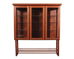 Mid-Century Danish Modern Teak Display Case