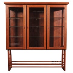 Mid-Century Danish Modern Teak Display Case