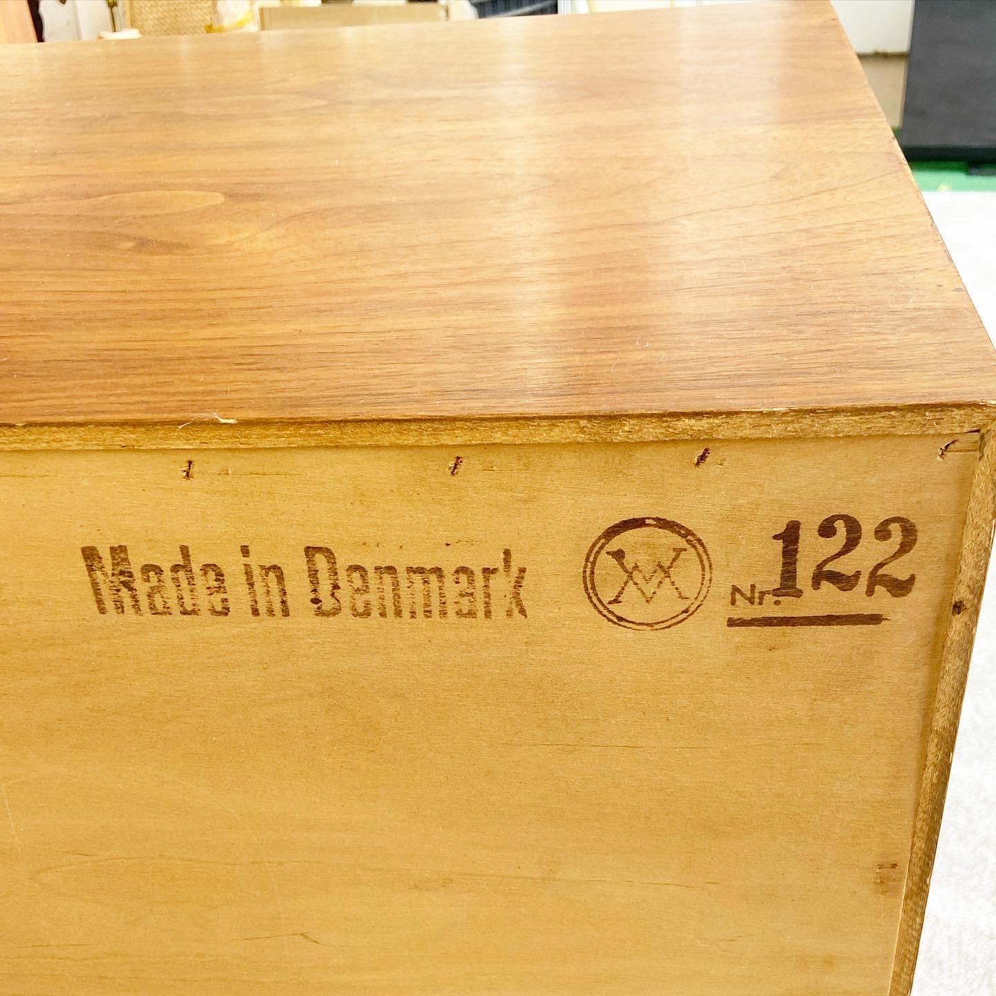 Mid Century Danish Modern Teak Dresser by Arne Wahl Iverson, Vinde Mobelfabrik 1