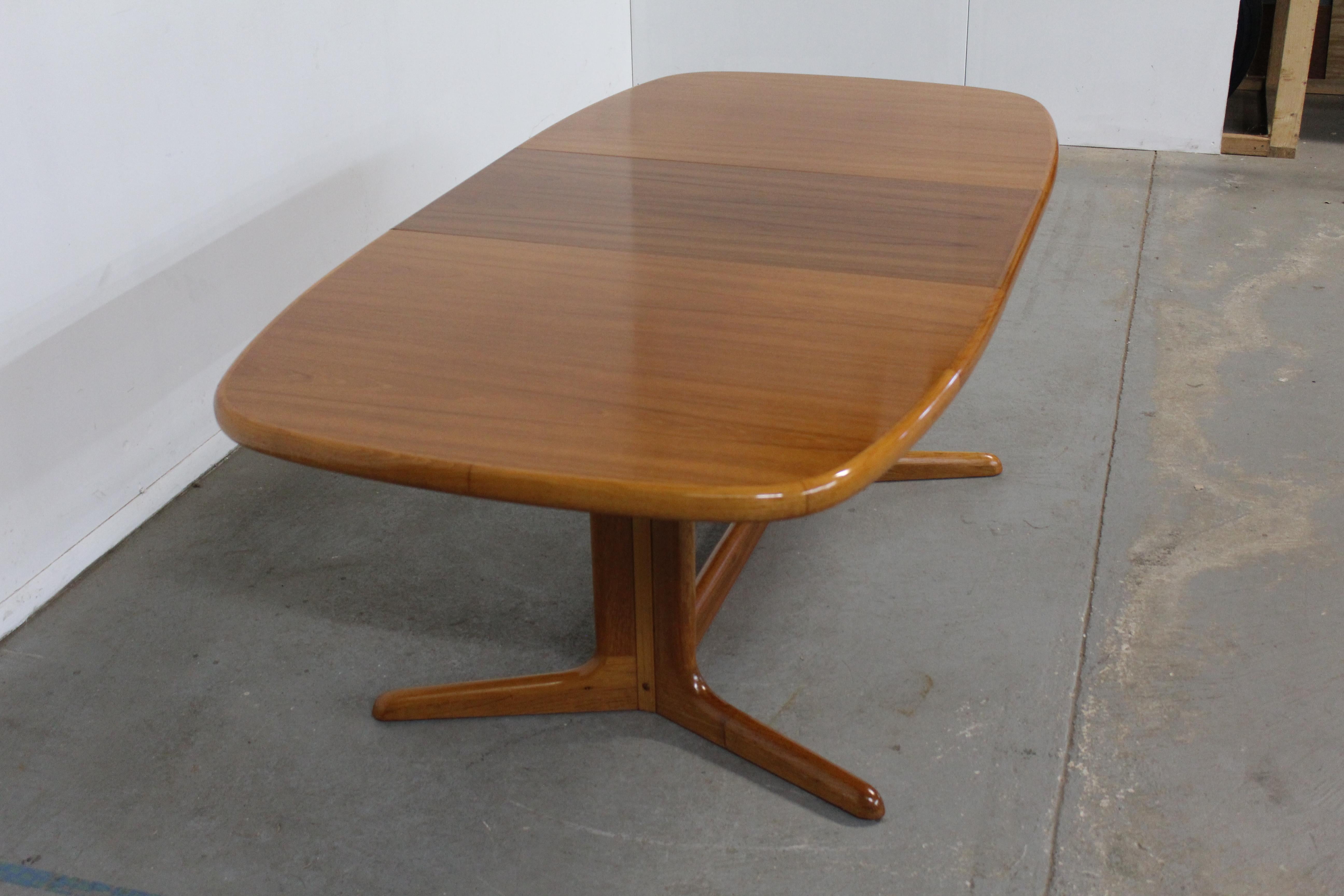 vintage mid century modern dining table