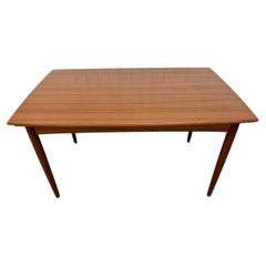 Mid-Century Danish Modern Teak Extension Table - Refinished!