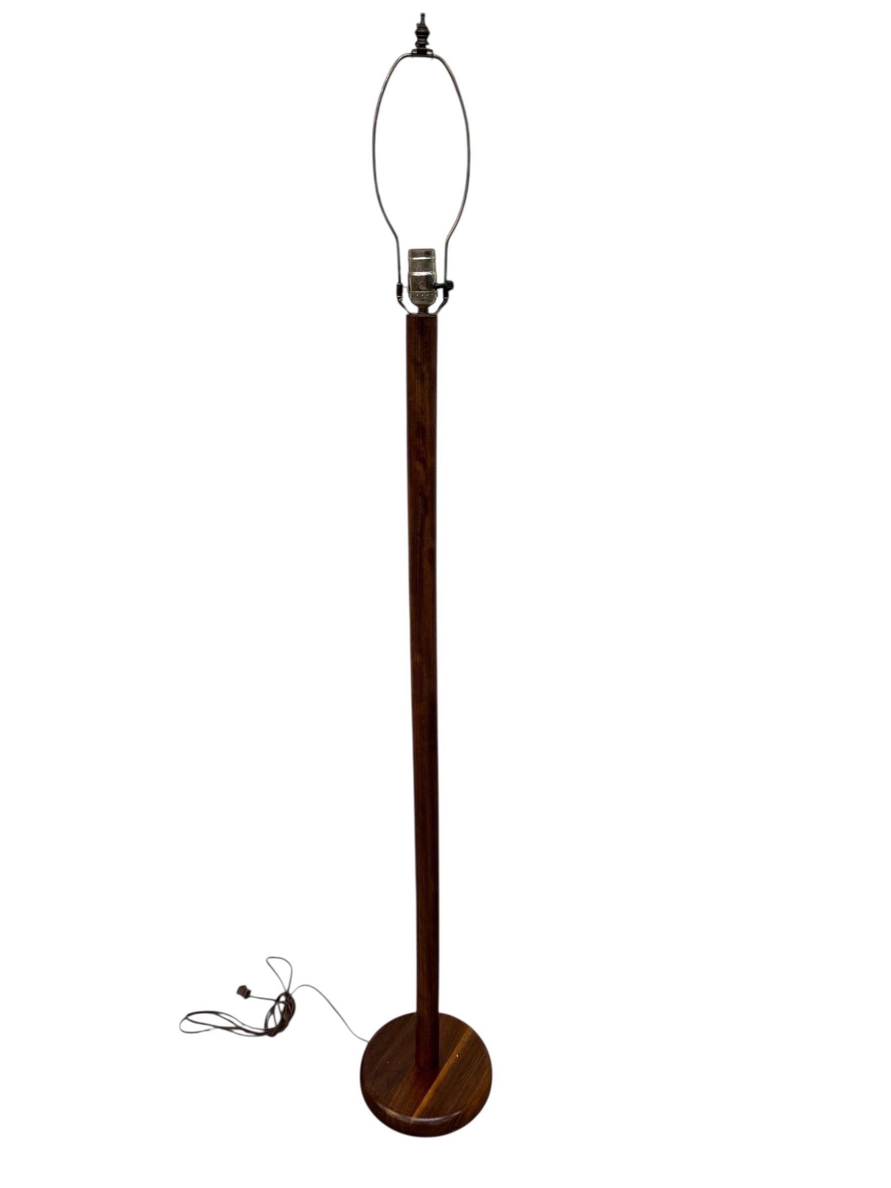 Mid-Century Modern Mid-Century Danish Modern Teak Floor Lamp For Sale