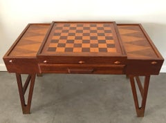 Midcentury Danish Modern Teak Game Table