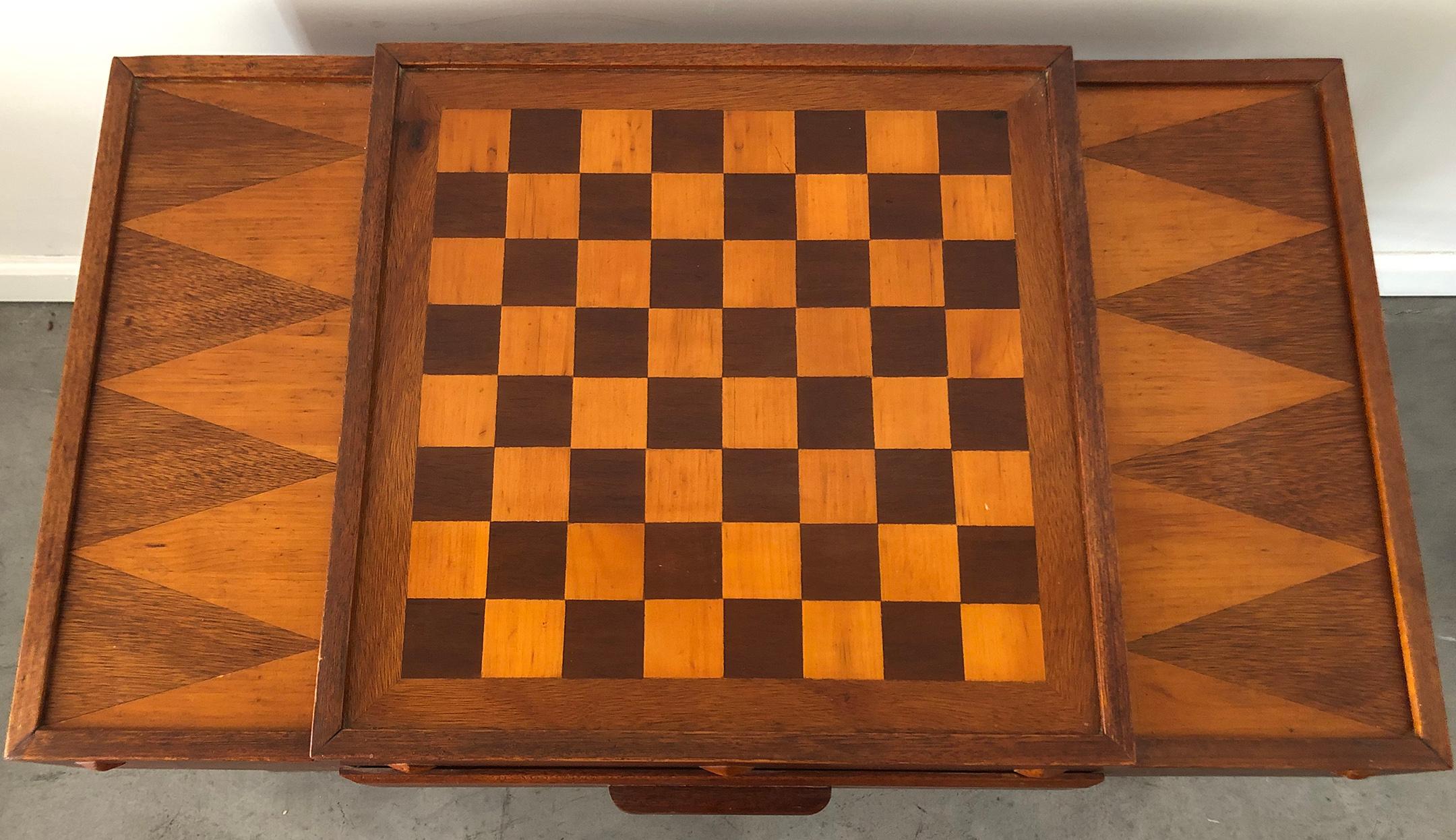 Mid-Century Modern Midcentury Danish Modern Teak Game Table