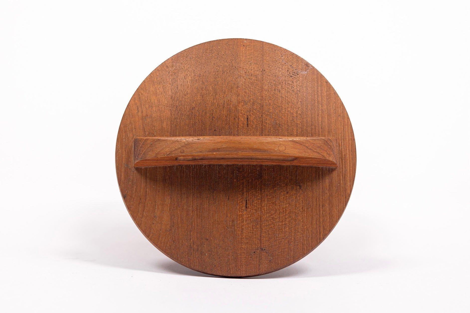 Mid Century Danish Modern Eiskübel aus Teakholz von Jens H. Quistgaard für Dansk im Angebot 5