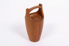 Cubitera de teca moderna danesa de mediados de siglo, de Jens H. Quistgaard para Dansk
