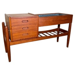 Mid-Century Danish Modern Teak Indoor Planter by Arne Wahl Iversen