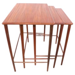 Mid Century Danish Modern Teak Nesting Tables