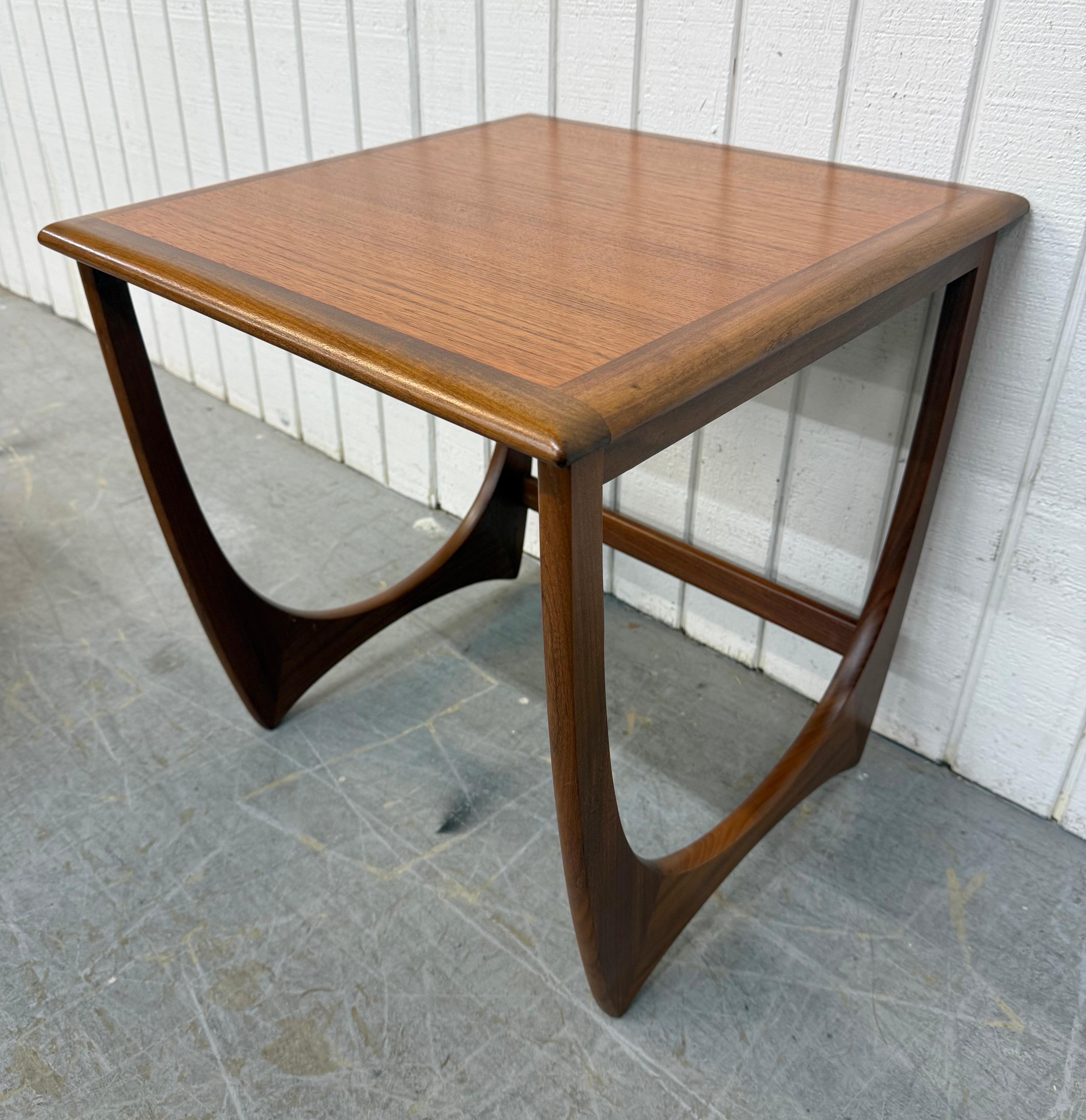 Mid-Century Danish Modern Teak Nesting Tables - Set of 3 For Sale 2