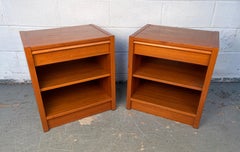 Mid-Century Danish Modern Teak Nightstands