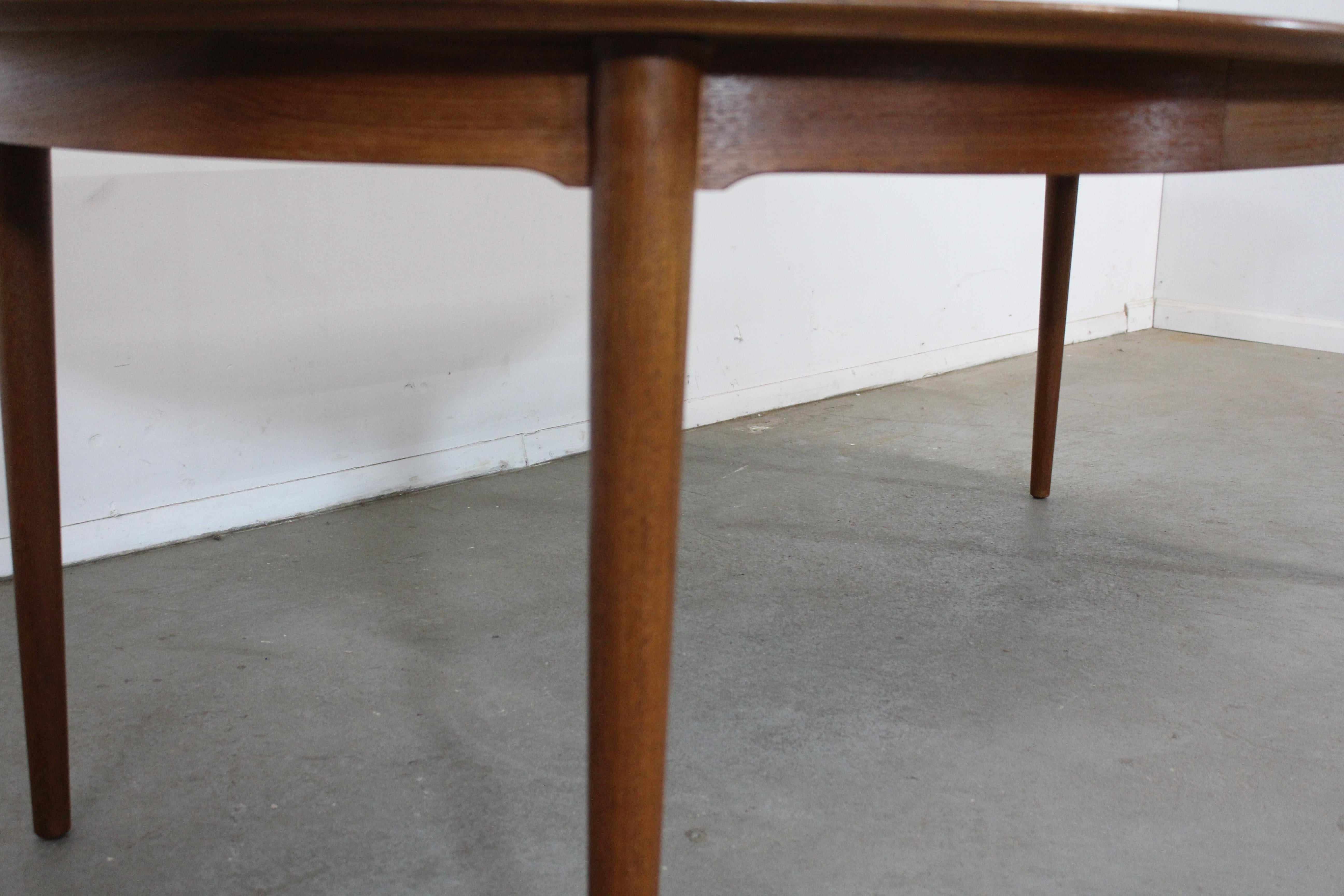 Mid-Century Danish Modern Teak Round 86