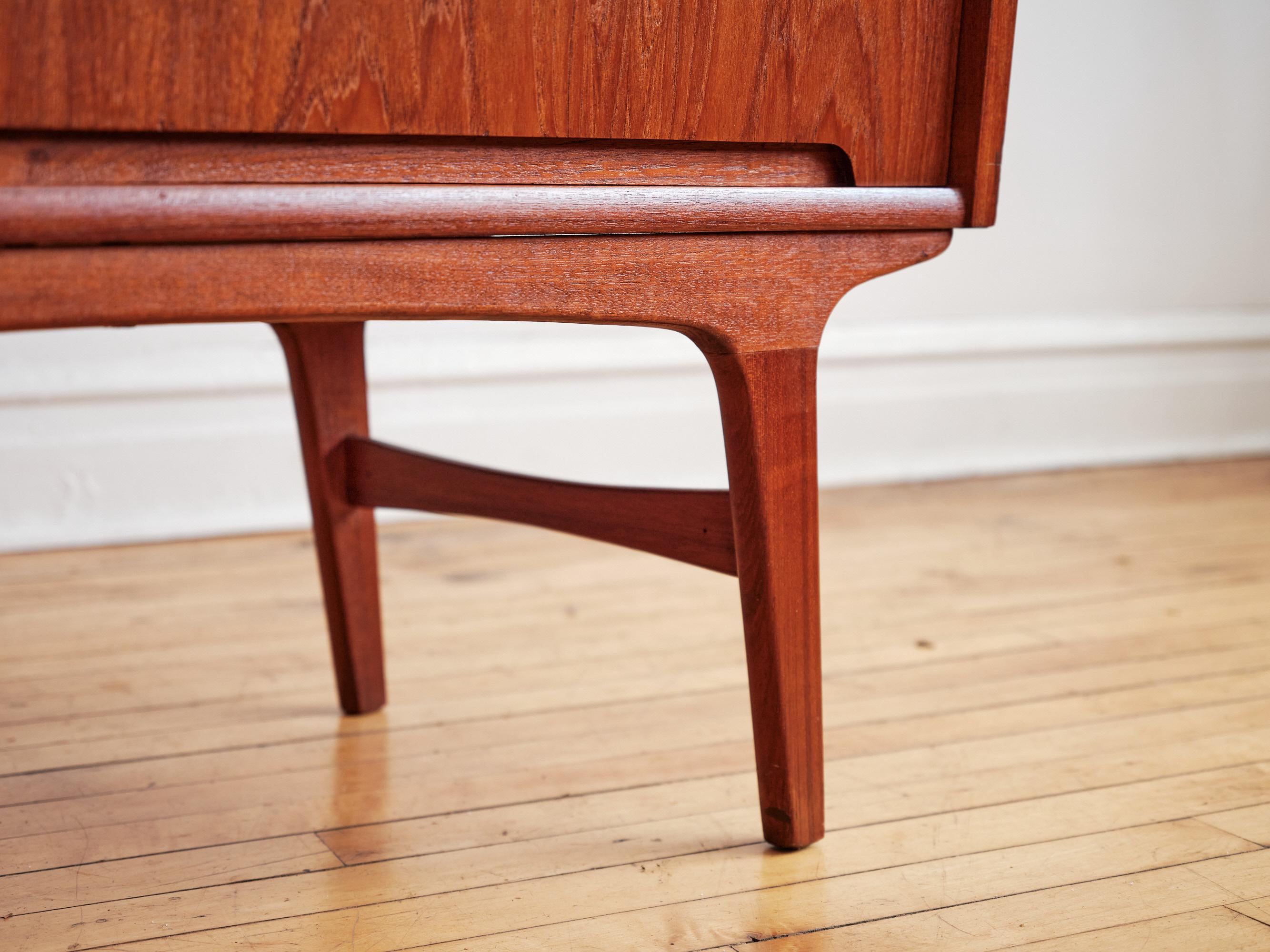 Mid-Century Danish Modern Teak Secretary Desk and Vanity 1