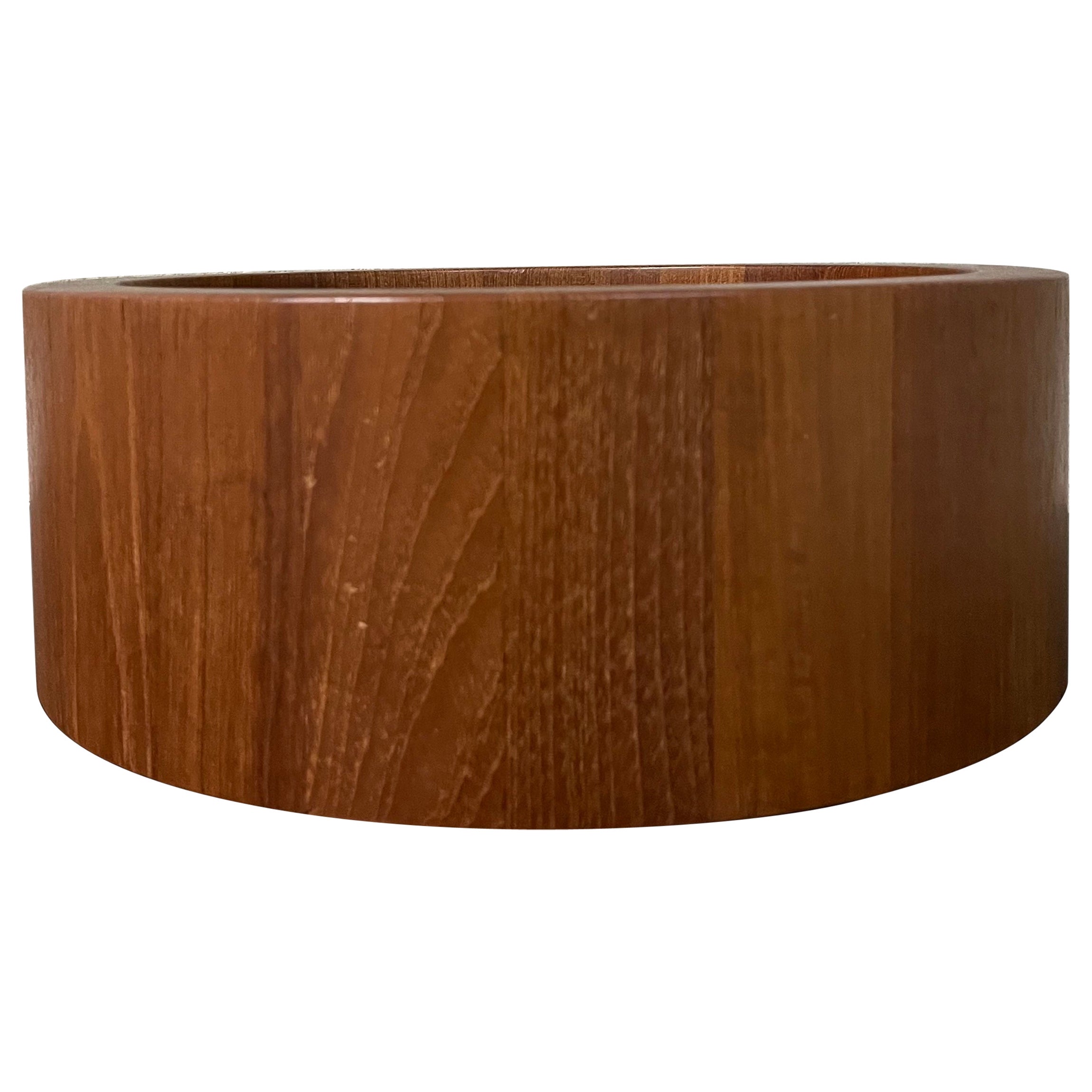 Dänische moderne Servierschale aus Teakholz von Jens Quistgaard für Dansk aus der Mitte des Jahrhunderts.
