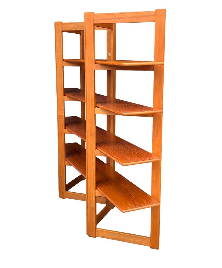 Midcentury Danish Modern Teak Shelving Unit, Etagere, or Wall Unit For