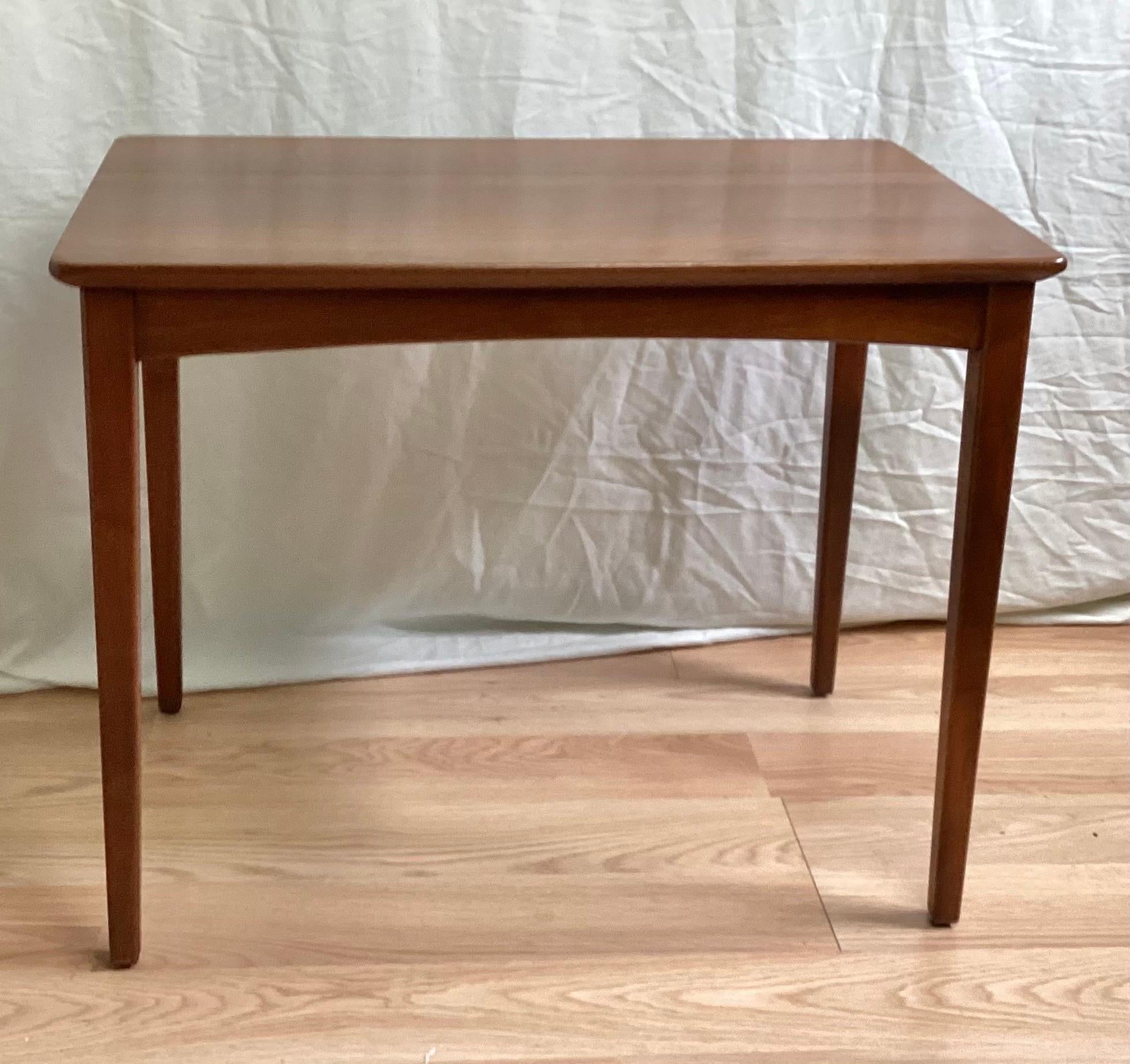 Mid-Century Modern Mid-Century Danish Modern Teak Side Table  For Sale