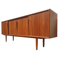 Mid Century Danish Modern Teak Sideboard by Gunni Omann