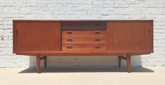 Mid Century Danish Modern Teak Sideboard