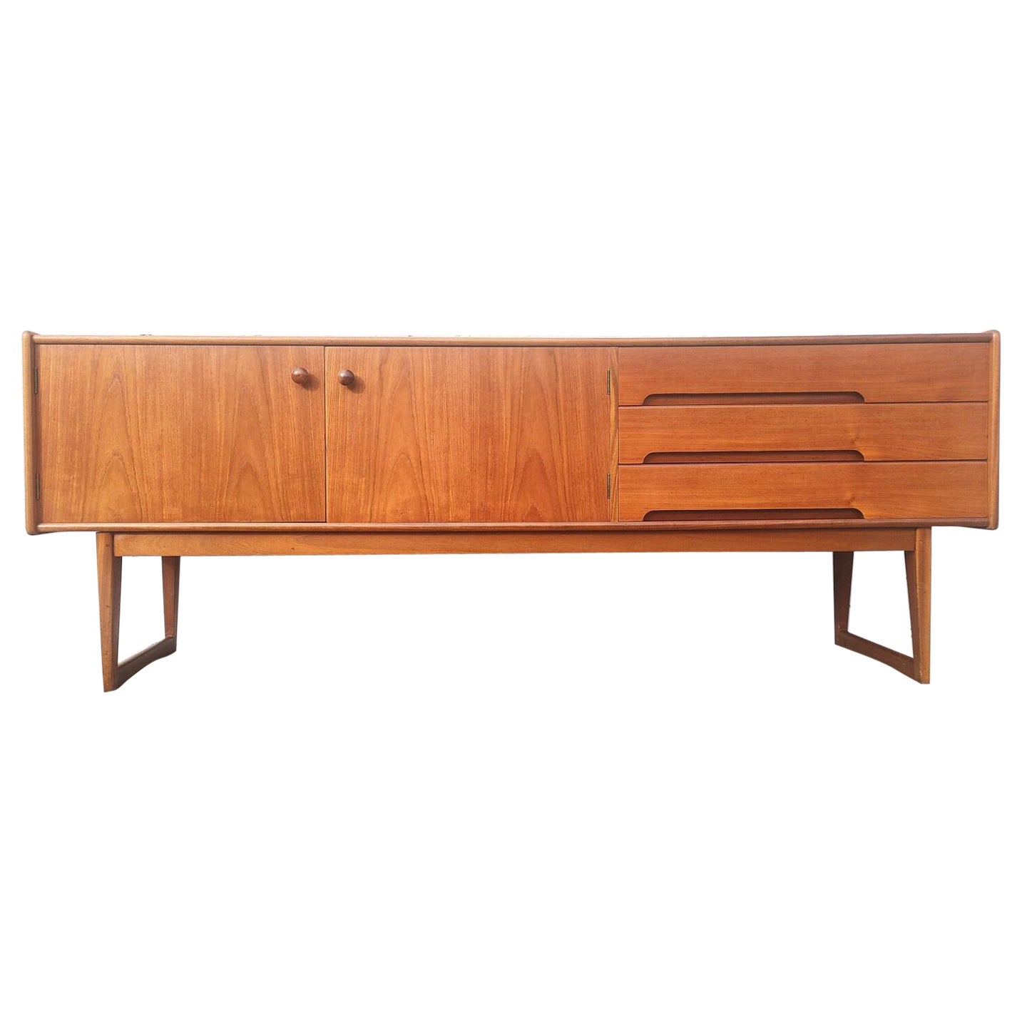 Mid Century Danish Modern Teak Sideboard