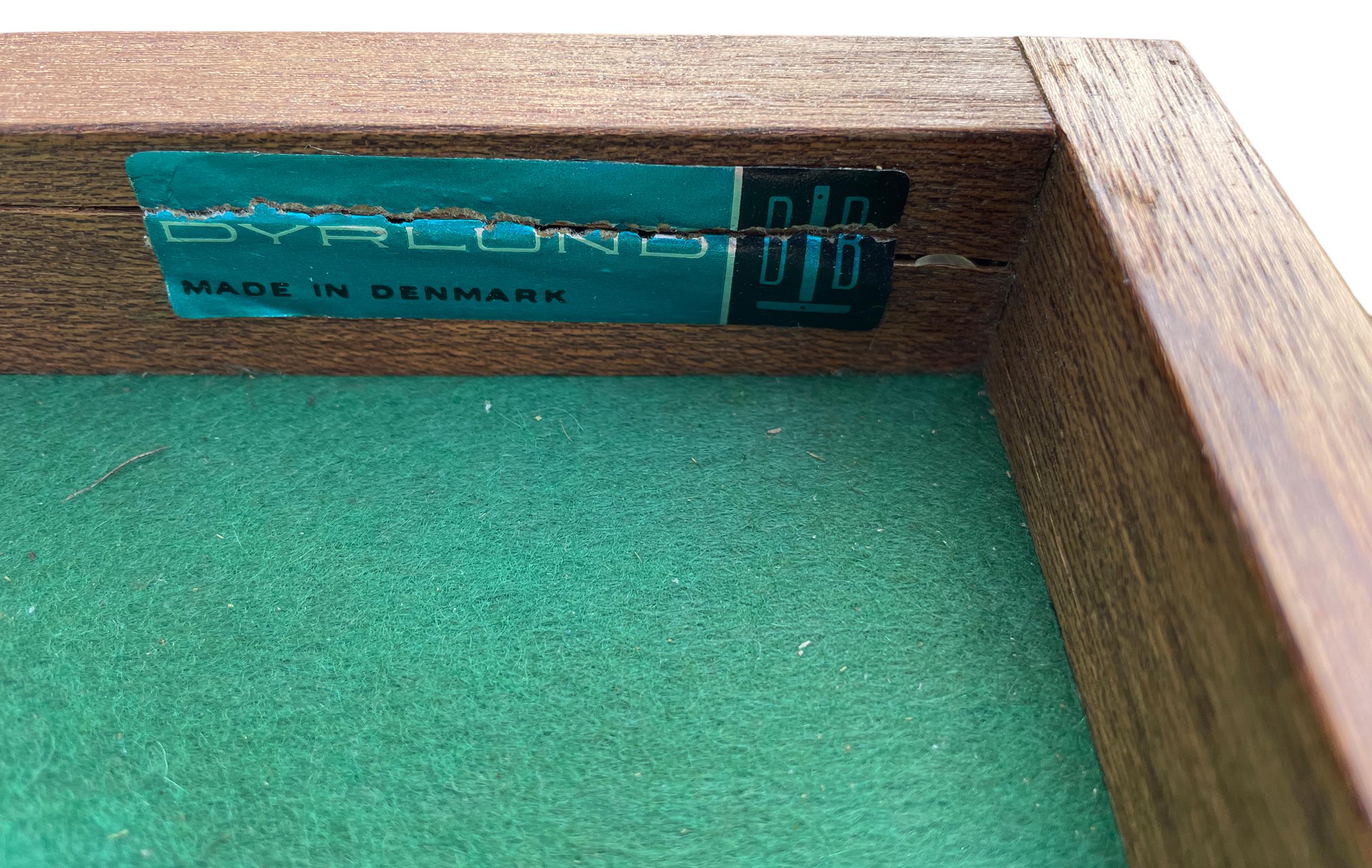 Mid-20th Century Mid century Danish modern teak sliding door credenza by Dyrlund