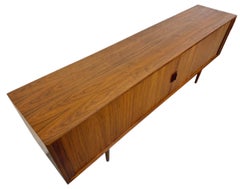 Mid-Century Danish Modern Teak Tambour Sideboard