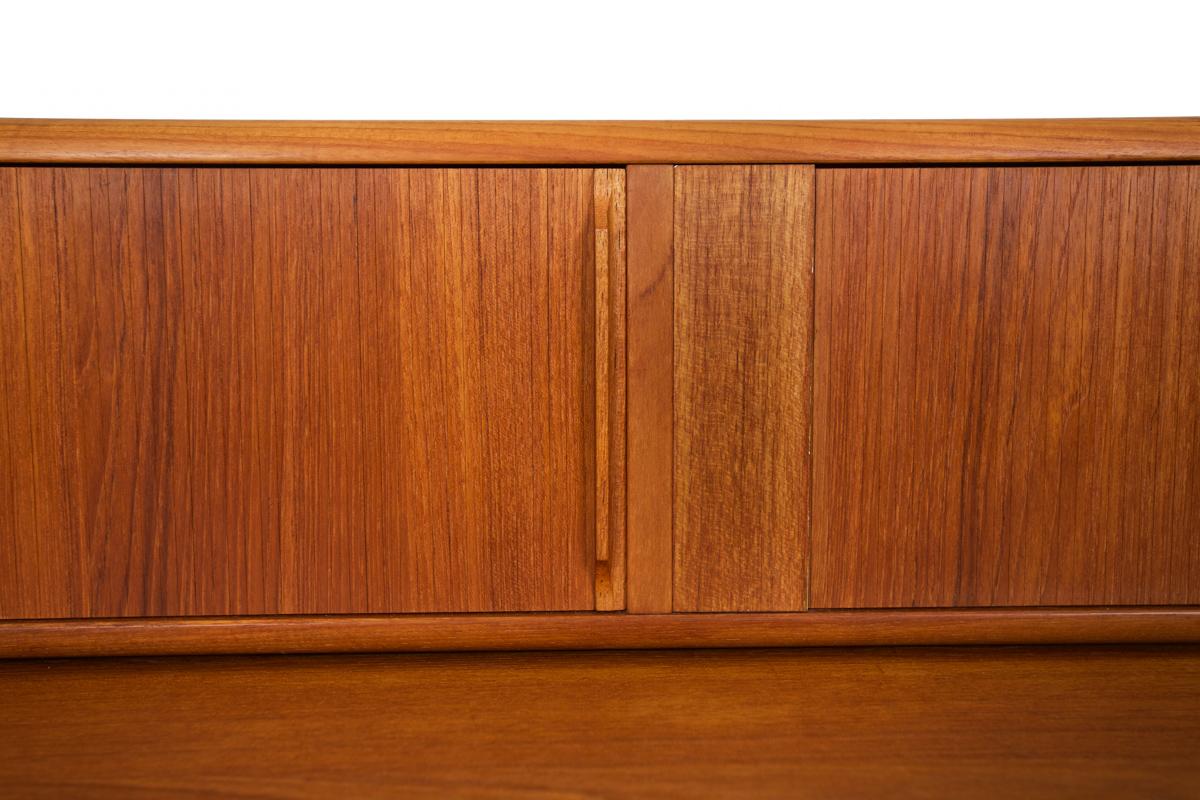 Mid-Century Danish Modern Teak Two-Part Desk by D-Scan 9