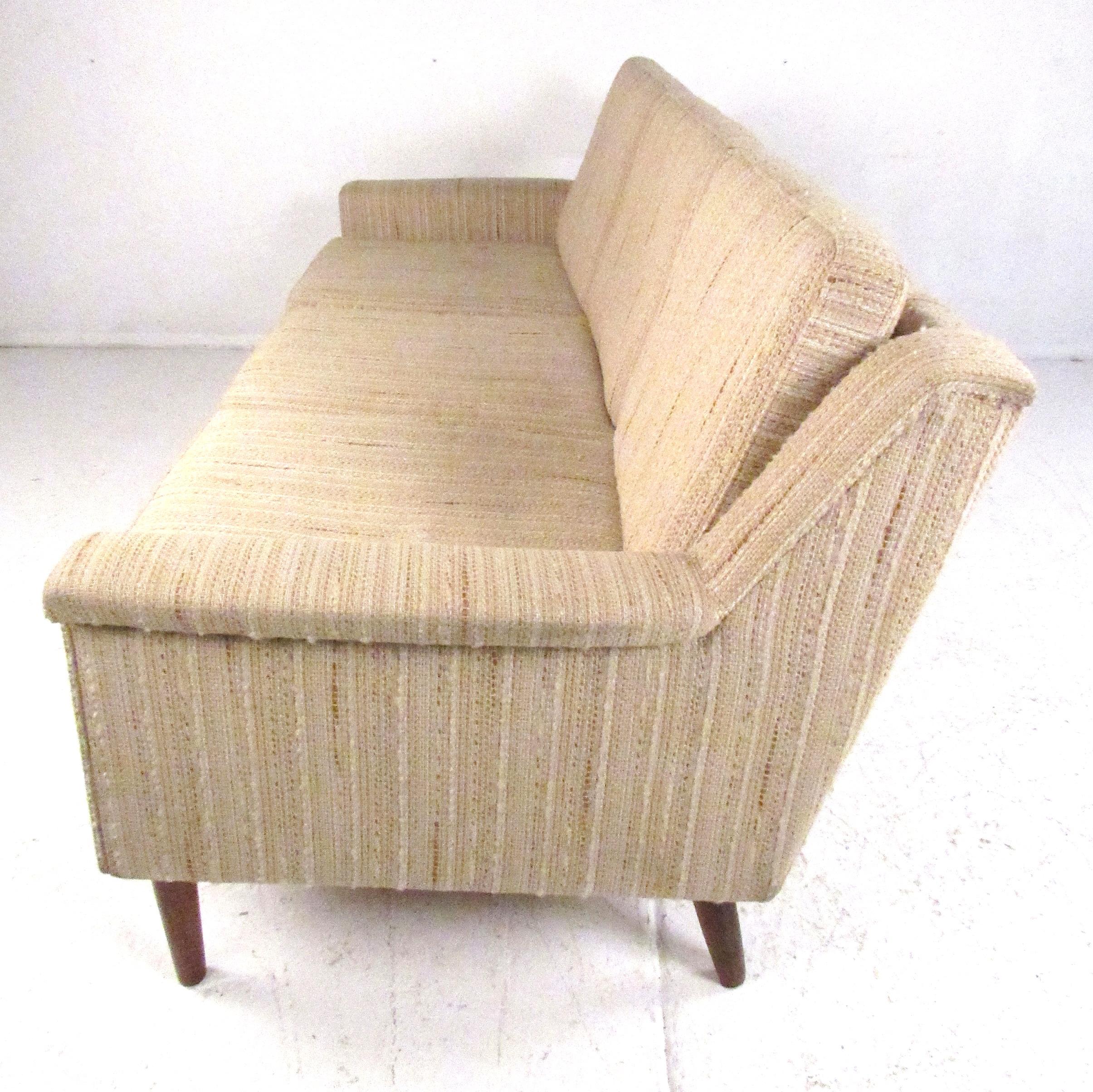 Dänisches modernes Dreisitzer-Sofa von Dunflex aus der Mitte des Jahrhunderts (Ende des 20. Jahrhunderts) im Angebot
