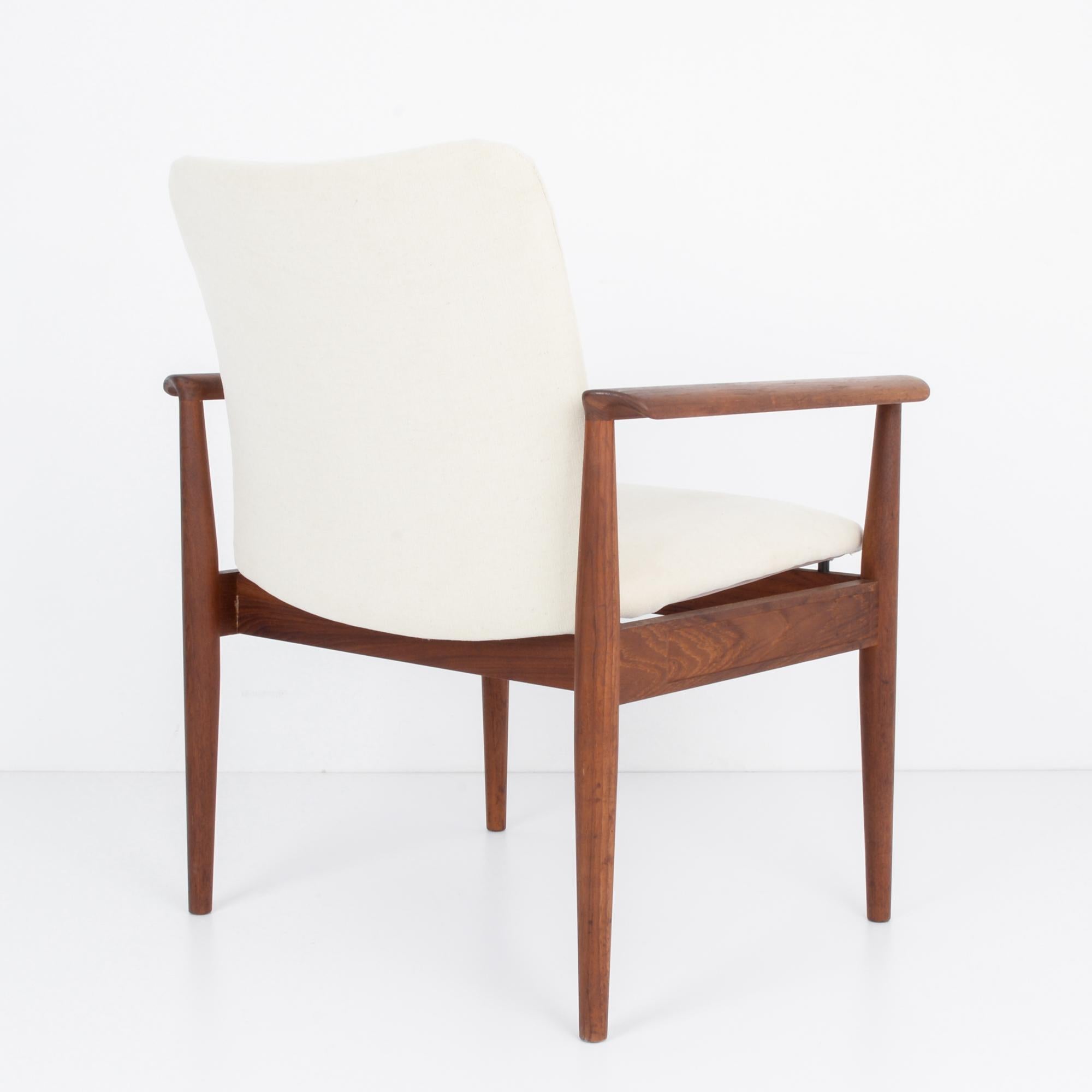 Mid-20th Century Midcentury Danish Modern Upholstered Armchair