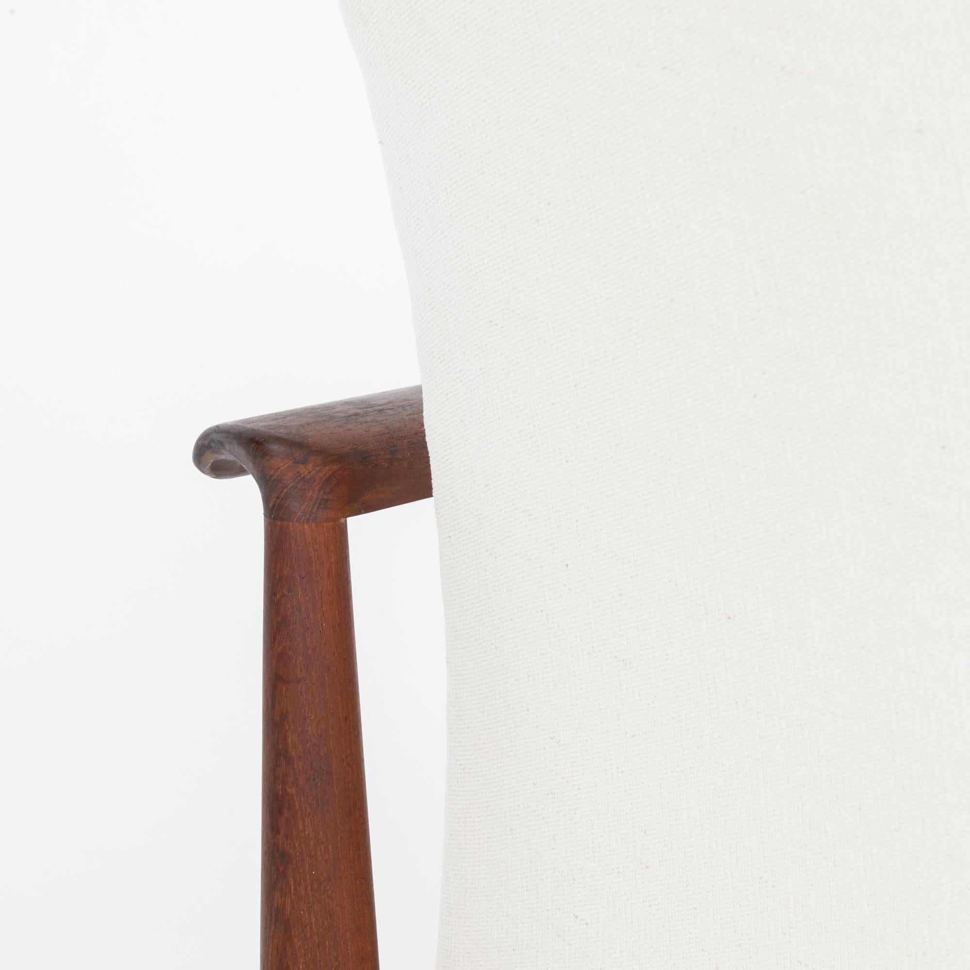 Midcentury Danish Modern Upholstered Armchair 1