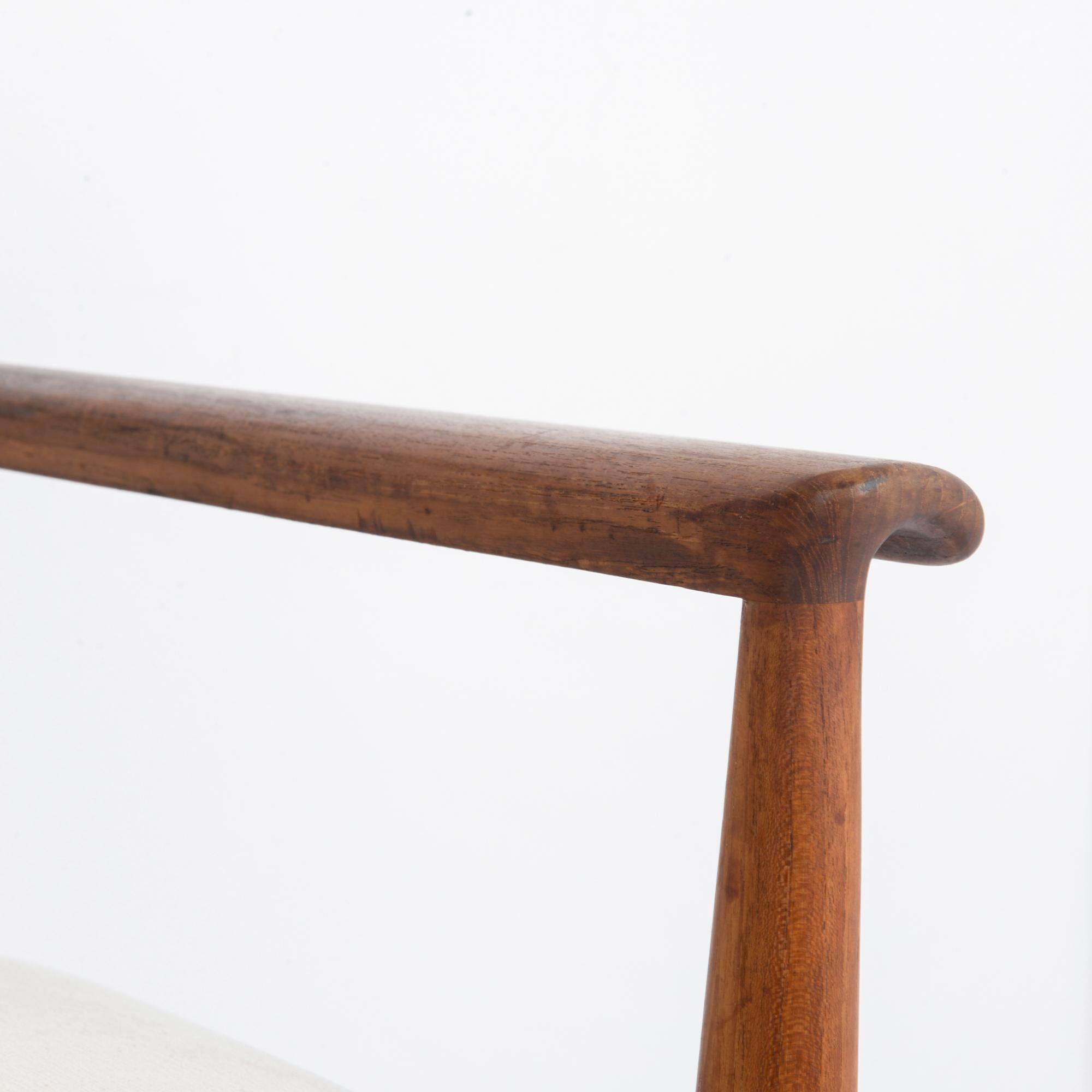 Midcentury Danish Modern Upholstered Armchair 3