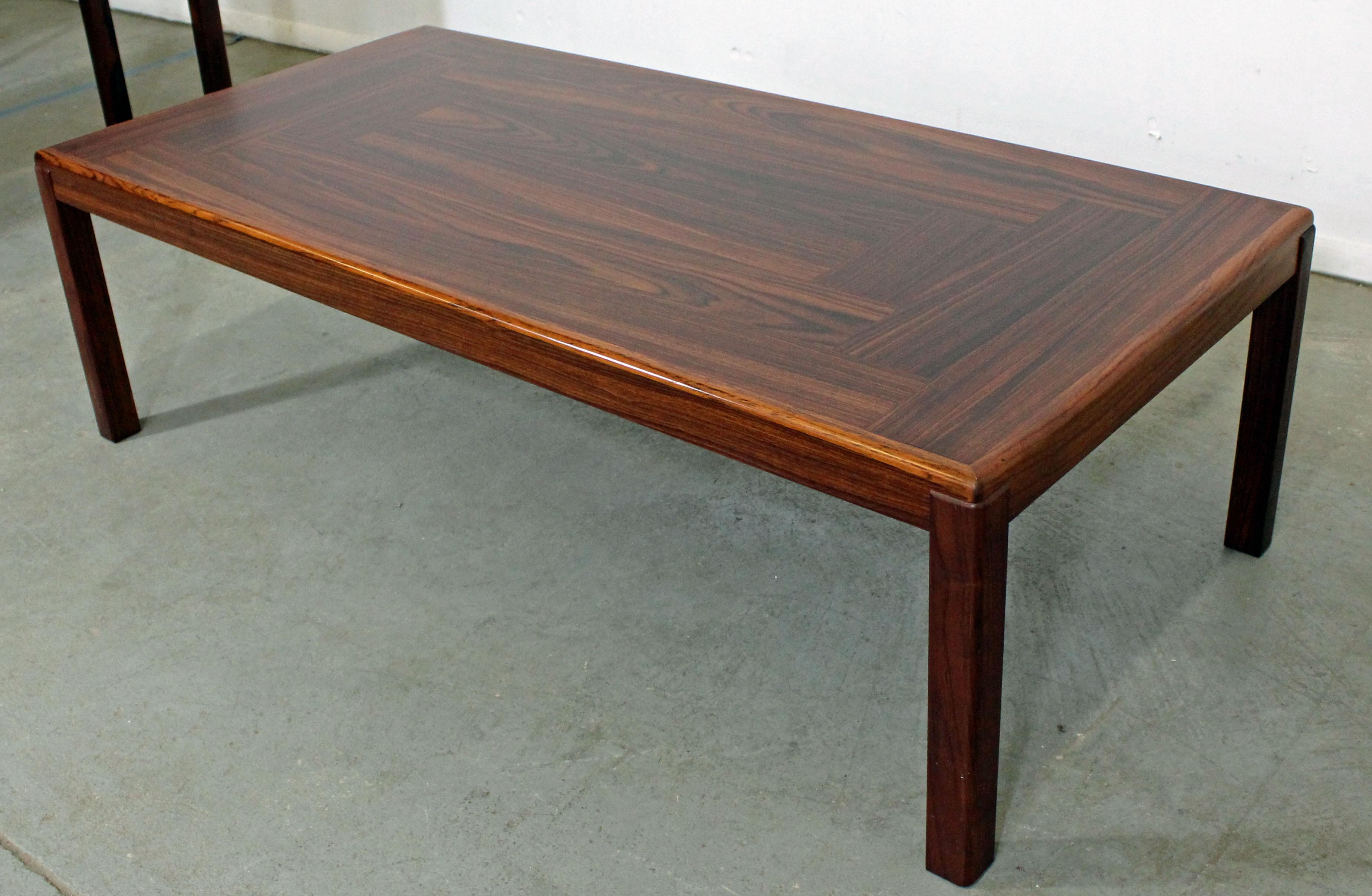 vejle stole mobelfabrik rosewood coffee table