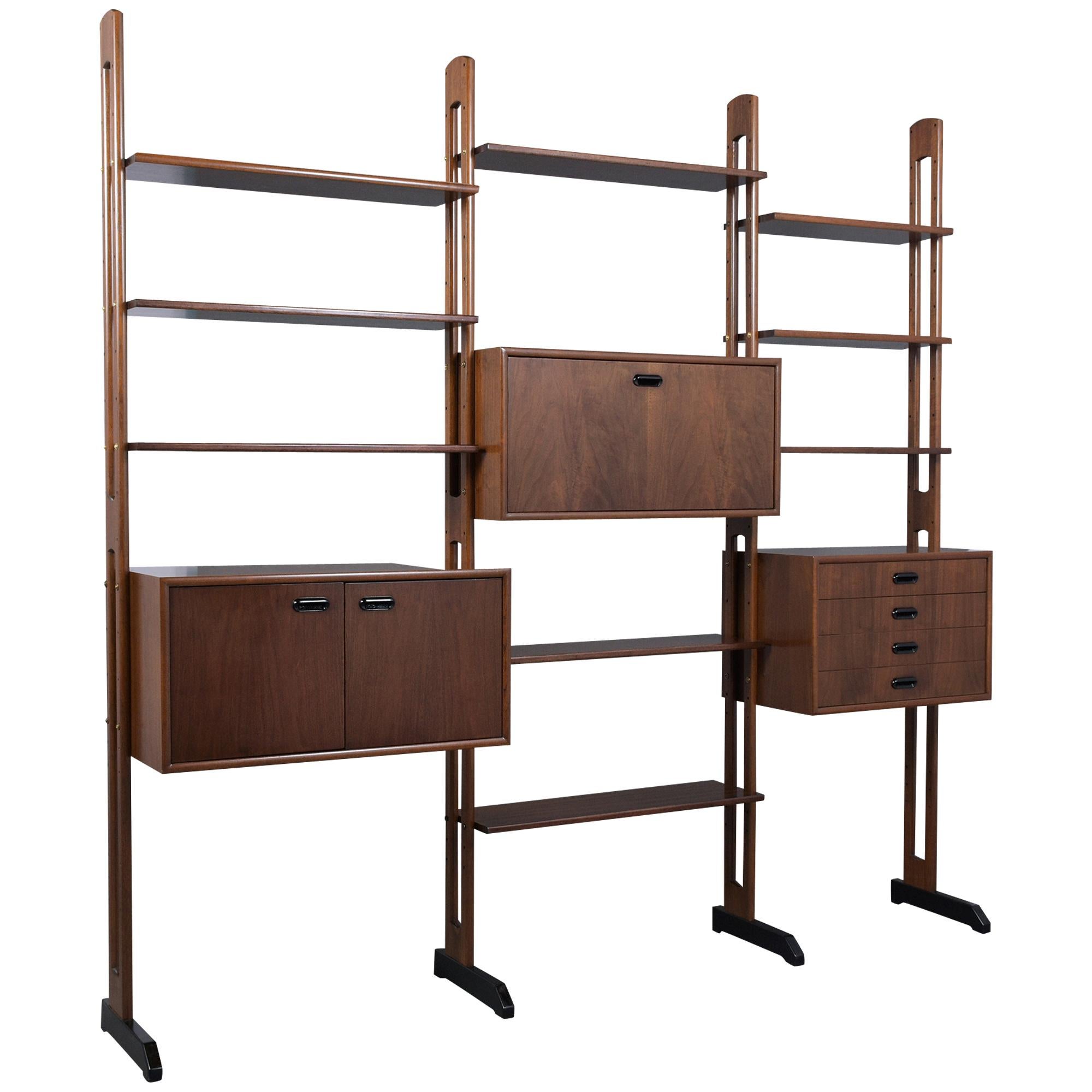 Mid-Century Danish Modern Wall Unit 6