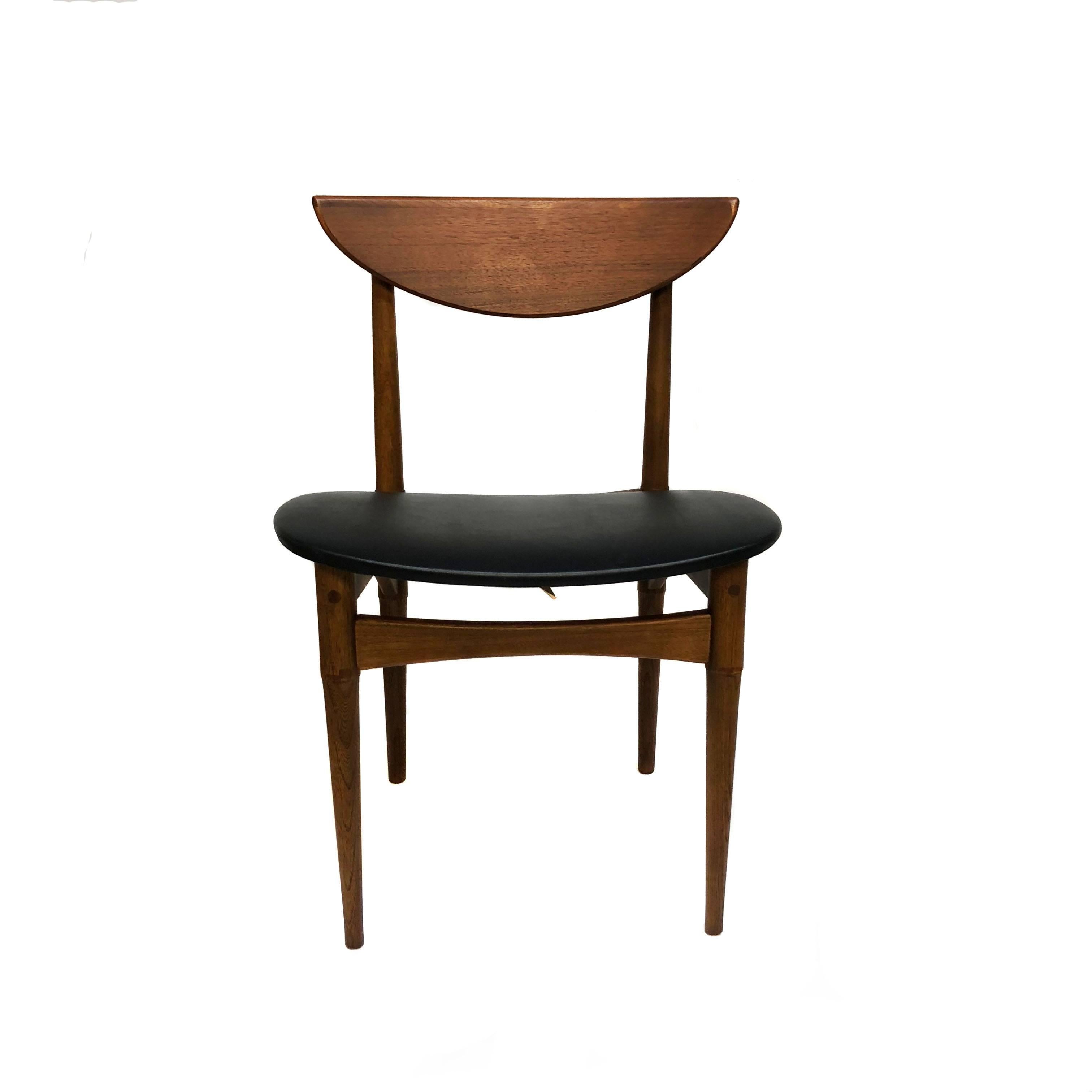 20th Century Midcentury Danish Modern Warren Church Lane Perception Dining Chair