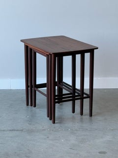 Mid-Century Danish Nesting Tables - Set of Three