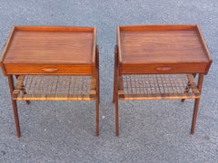 Piantane da notte danesi di metà secolo di Søren Rasmussen degli anni '60