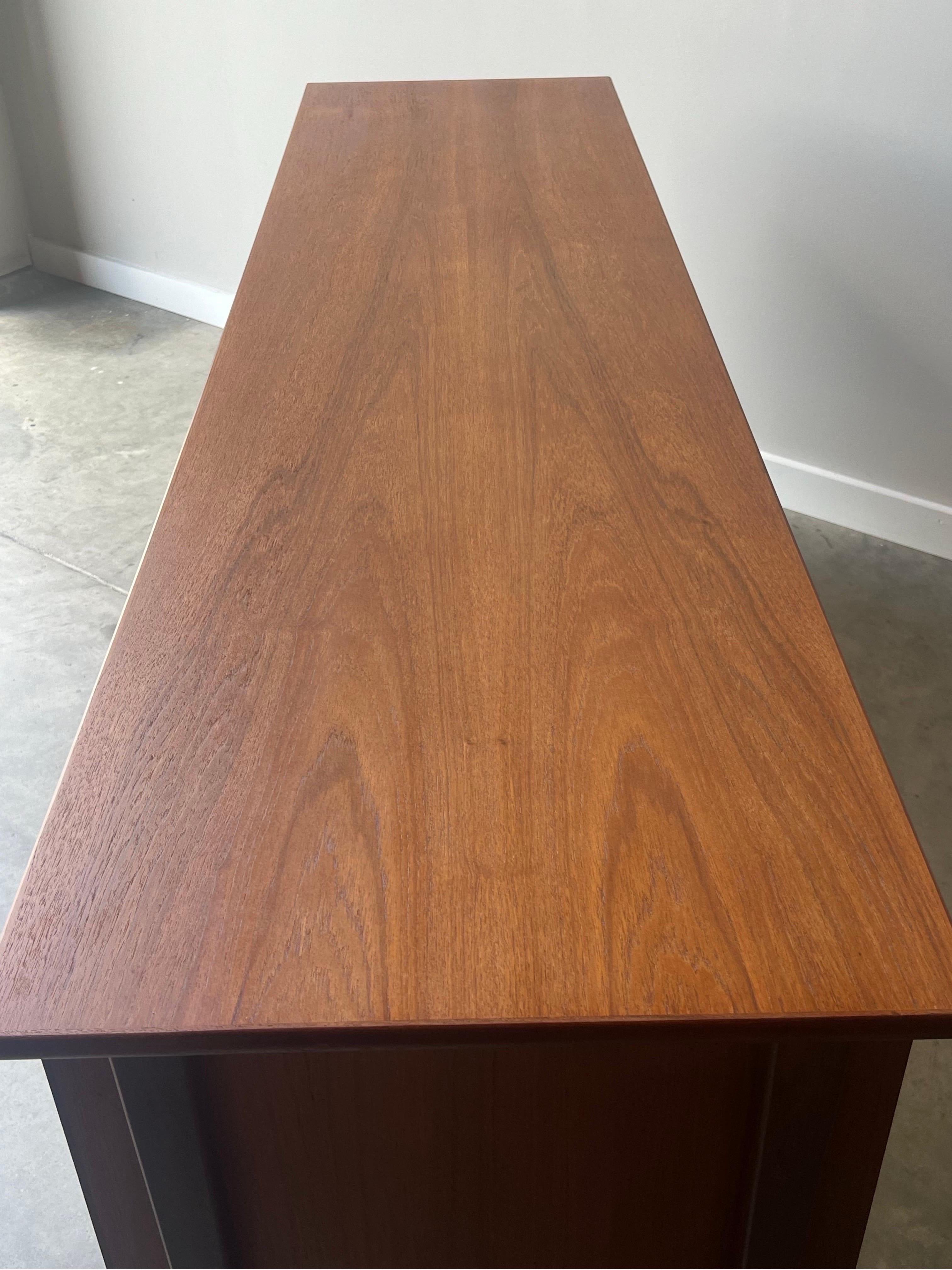 Mid-Century Danish Nine Drawer Dresser 3