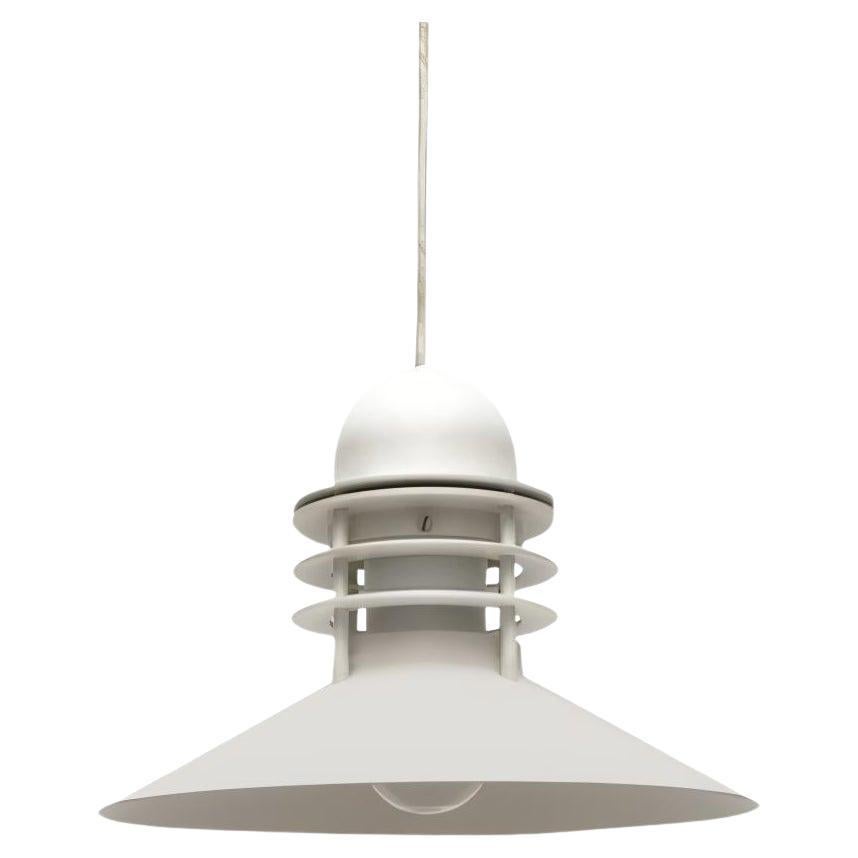 Lampe à suspension Nyhavn danoise du milieu du siècle par Alfred Homann et Ole v. Kjær, années 1970